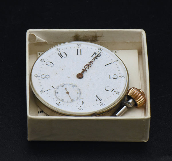 J.J. Badollet & Co. - Antique Swiss Pocket Watch Movement - Functioning