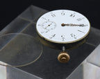 J.J. Badollet & Co. - Antique Swiss Pocket Watch Movement - Functioning