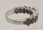 Judith Jack - Sterling Silver and Marcasite Ring- Size 6