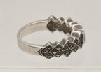 Judith Jack - Sterling Silver and Marcasite Ring- Size 6