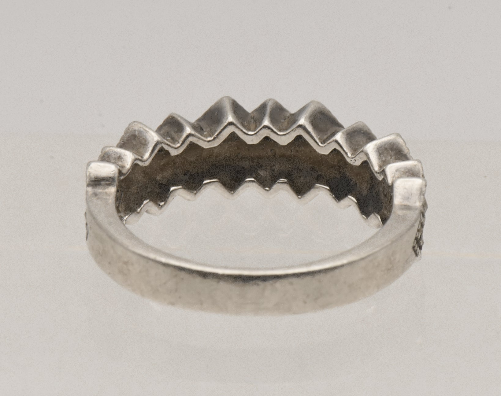 Judith Jack - Sterling Silver and Marcasite Ring- Size 6