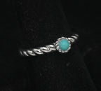 Judith Ripka - Sterling Silver Turquoise Ring - Size 7
