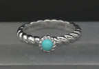 Judith Ripka - Sterling Silver Turquoise Ring - Size 7