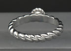 Judith Ripka - Sterling Silver Turquoise Ring - Size 7