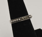 Judith Jack - Sterling Silver and Marcasite Band - Size 5.75