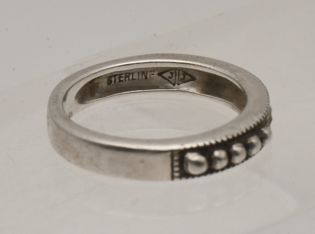 Judith Jack - Sterling Silver and Marcasite Band - Size 5.75