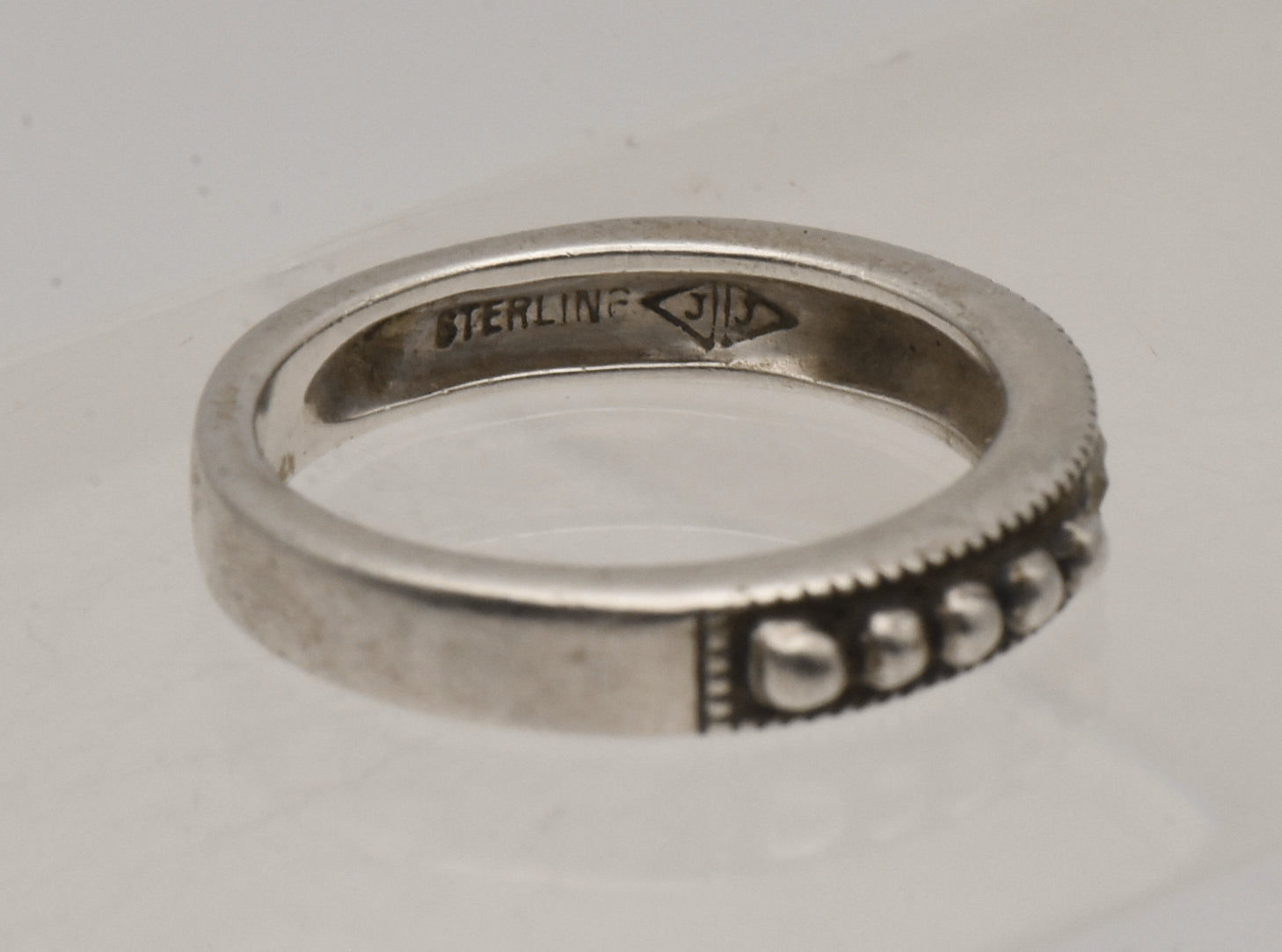 Judith Jack - Sterling Silver and Marcasite Band - Size 5.75