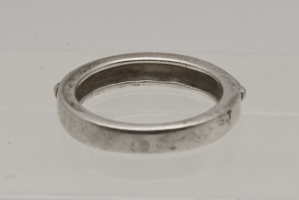 Judith Jack - Sterling Silver and Marcasite Band - Size 5.75