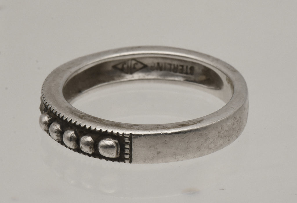 Judith Jack - Sterling Silver and Marcasite Band - Size 5.75
