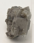 Blue Gray Fluorite Crystal Cluster Mineral Specimen - Austria