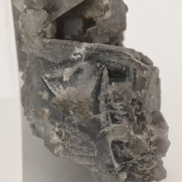 Blue Gray Fluorite Crystal Cluster Mineral Specimen - Austria