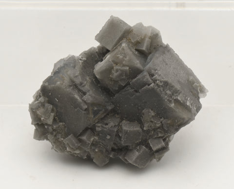 Blue Gray Fluorite Crystal Cluster Mineral Specimen - Austria