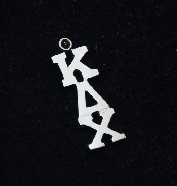 Vintage Sterling Silver Kappa Alpha Chi Charm