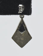 UNMATCHED Vintage Black Onyx and Marcasite Sterling Silver Earring