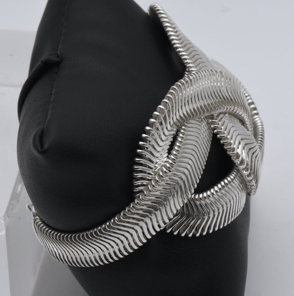 Dyadema - Vintage Italian Sterling Silver Knot Chain Bracelet