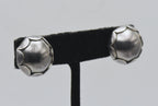 La Paglia - Vintage Sterling Silver Screw Back Earrings