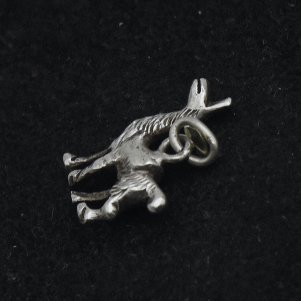 Vintage Sterling Silver Llama Charm