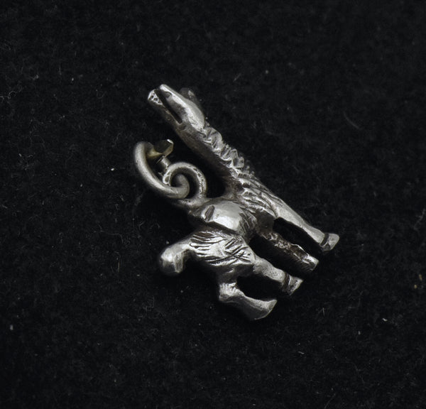 Vintage Sterling Silver Llama Charm