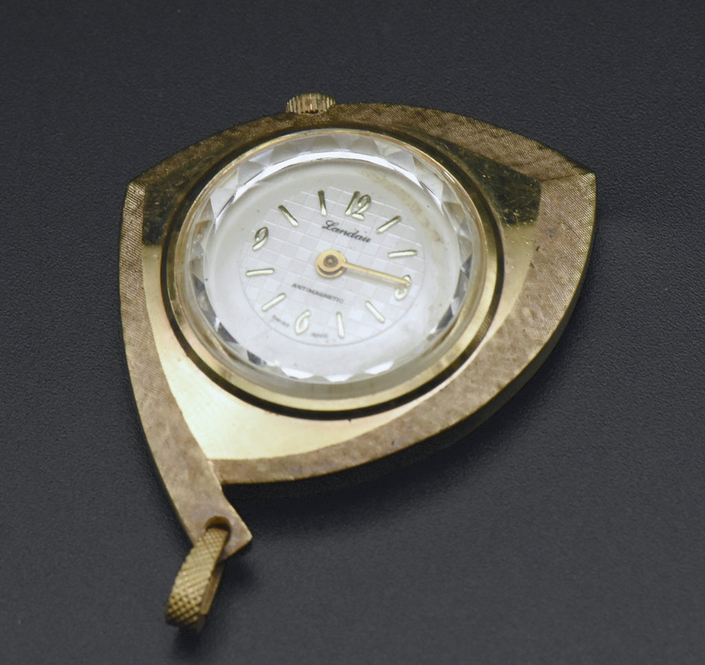 Vintage 17 Jewel Rhinestone Dial Watch - Etsy