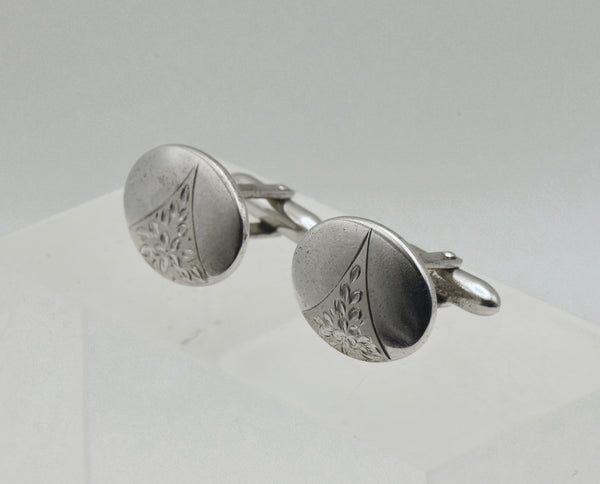 Lamode - Vintage Sterling Silver Cuff Links