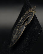 Vintage Siamese Dancer Sterling Silver Neillo Brooch