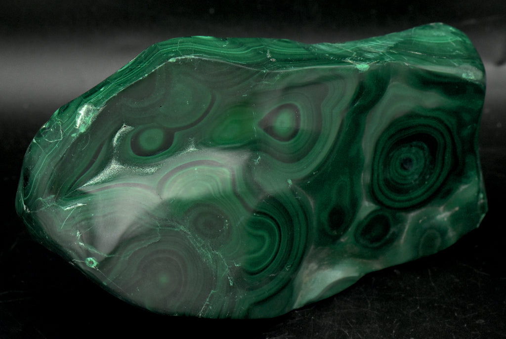 Malachite Polished Slab - 1.2kg