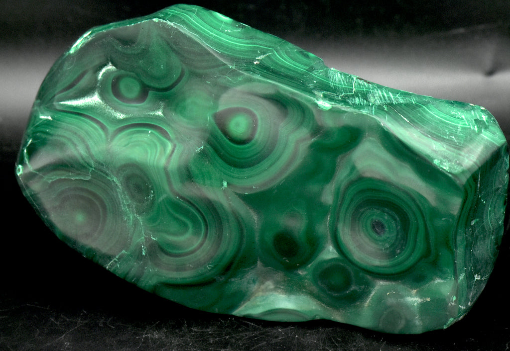 Malachite Polished Slab - 1.2kg