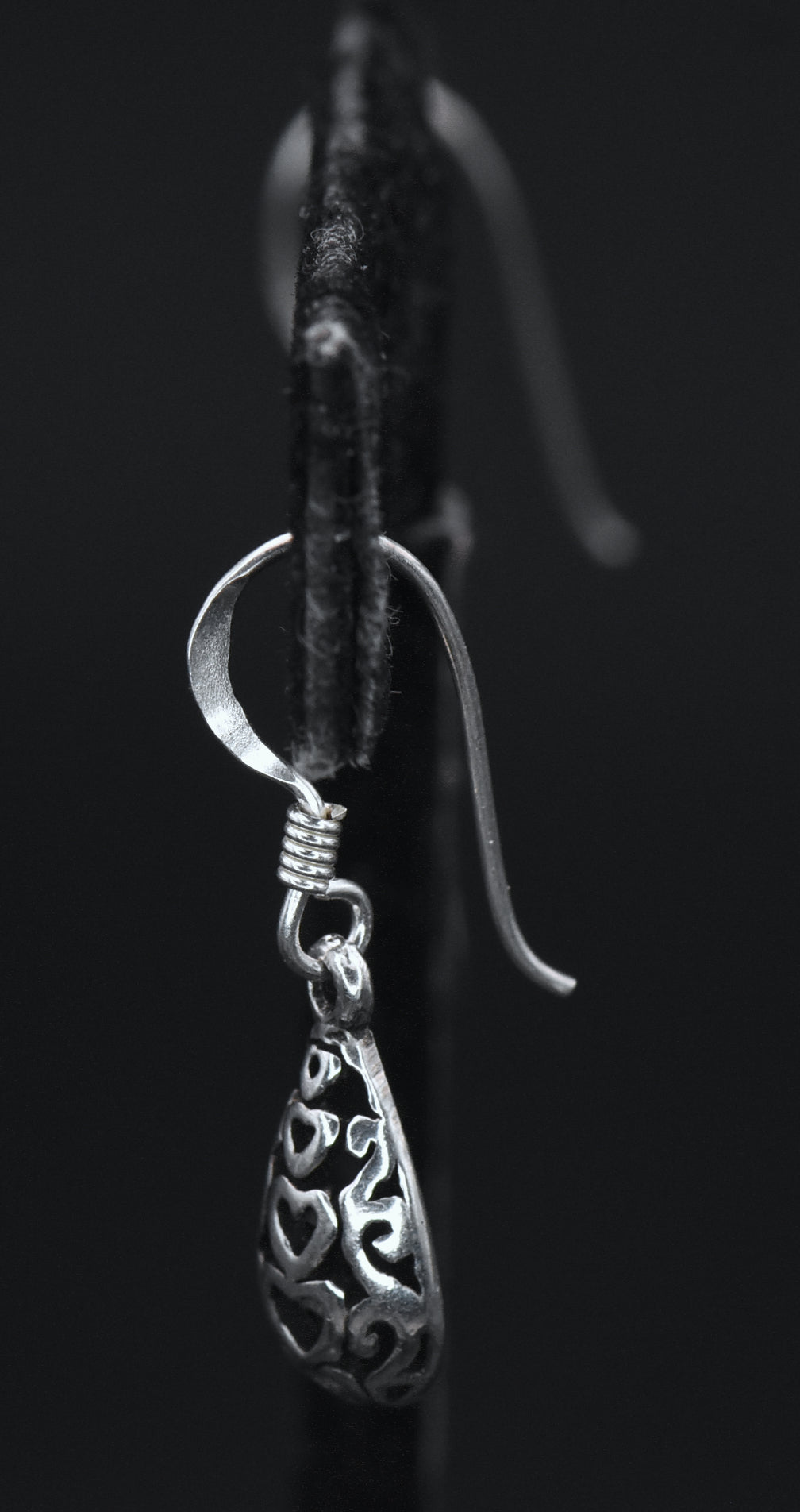 Vintage Sterling Silver Dangle Earrings