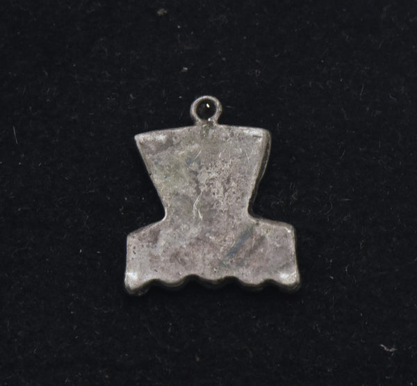 Vintage Sterling Silver Mesoamerican Design Pendant