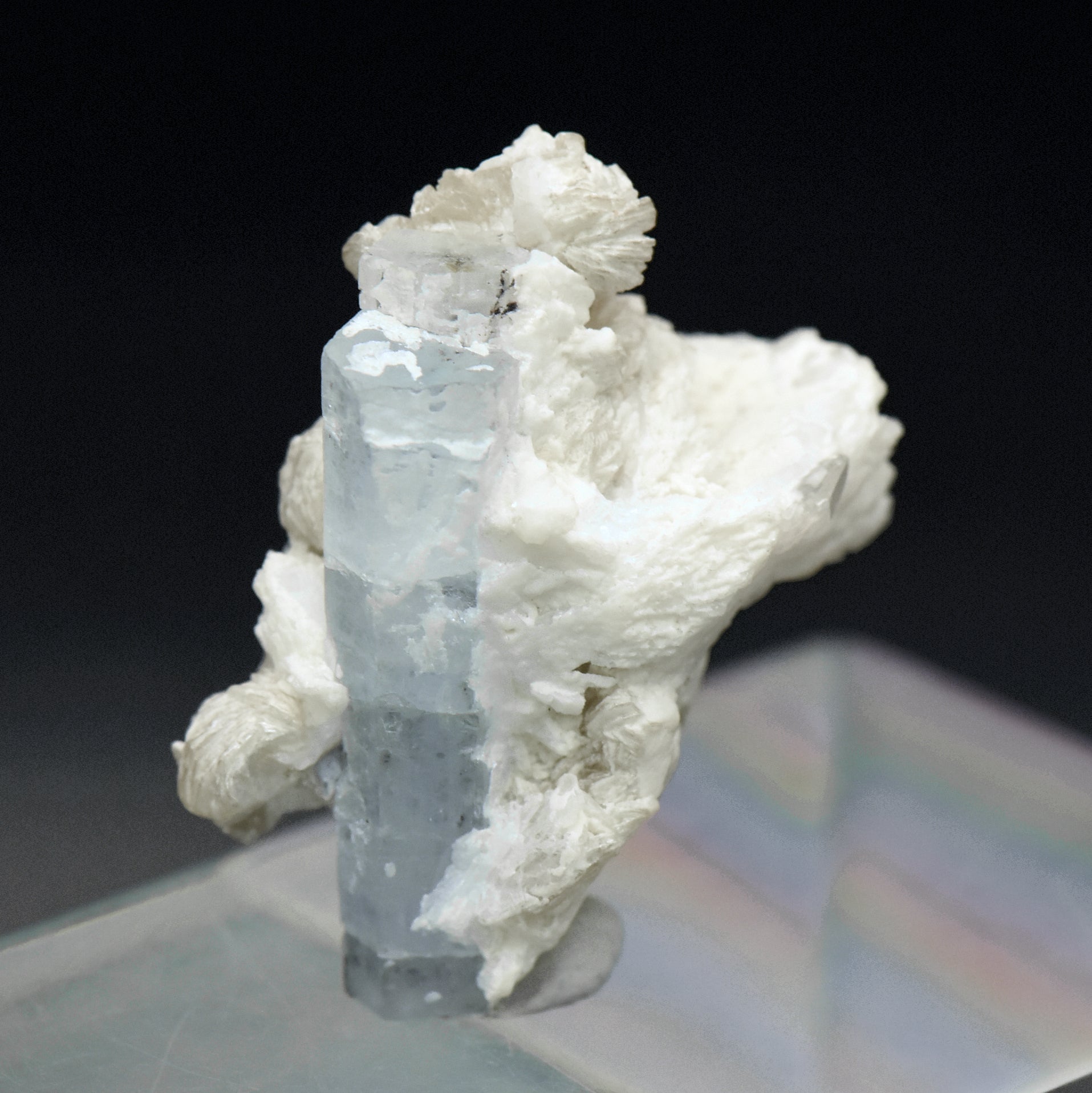 Aquamarine Crystal Mineral Specimen - Pakistan