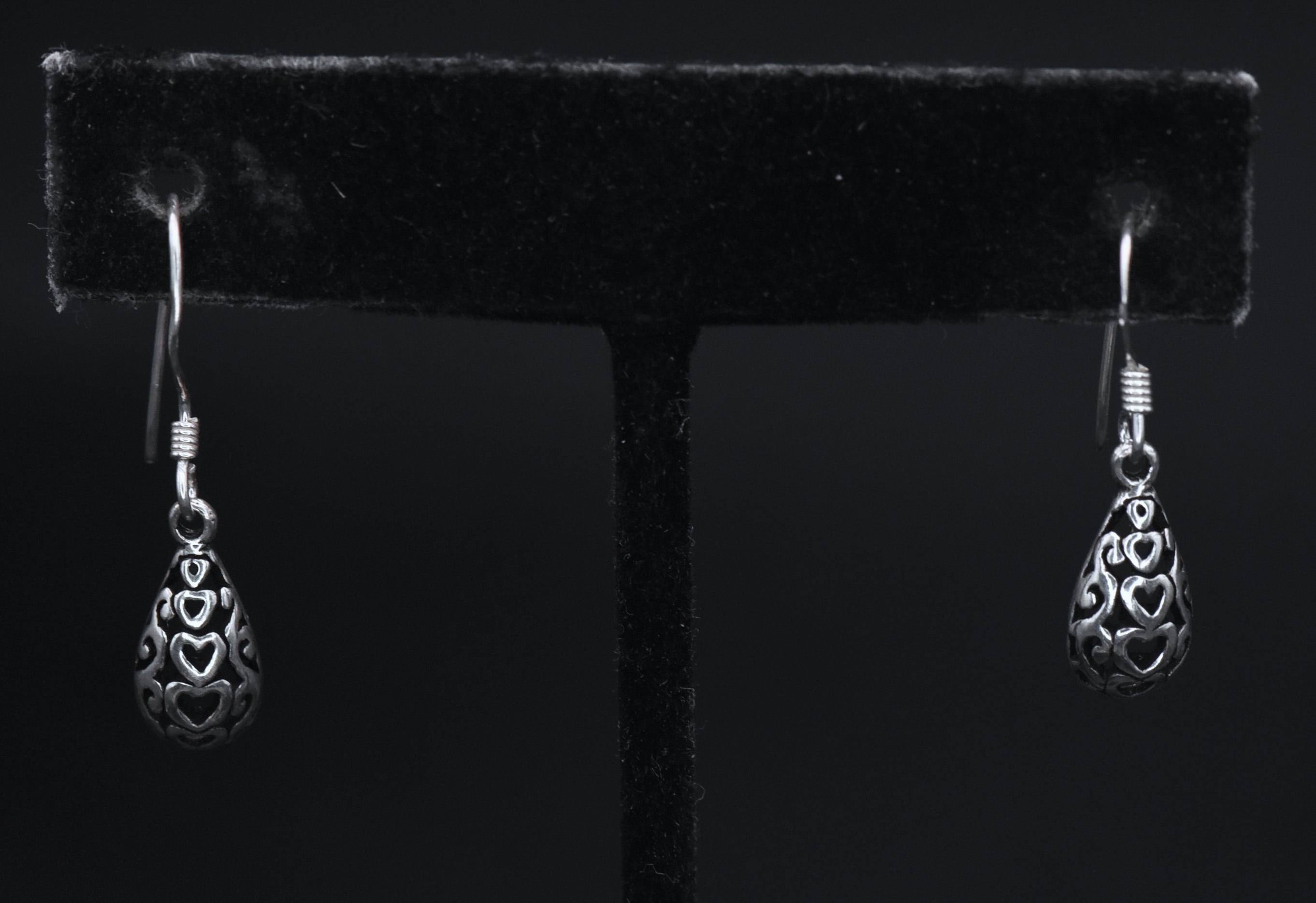 Vintage Sterling Silver Dangle Earrings