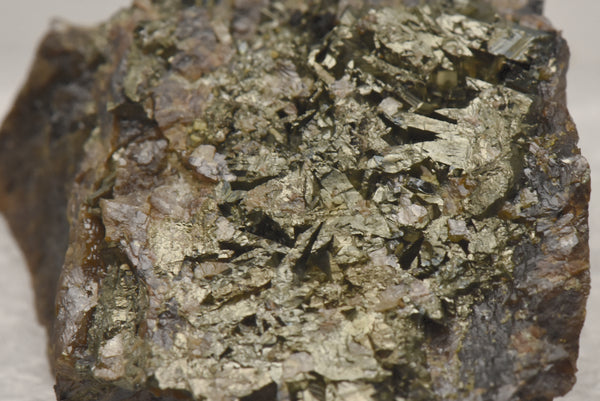 Marcasite on Sphalerite Thumbnail Specimen - Tennessee