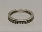 Judith Jack - Sterling Silver and Marcasite Band - Size 6 - MISSING STONES