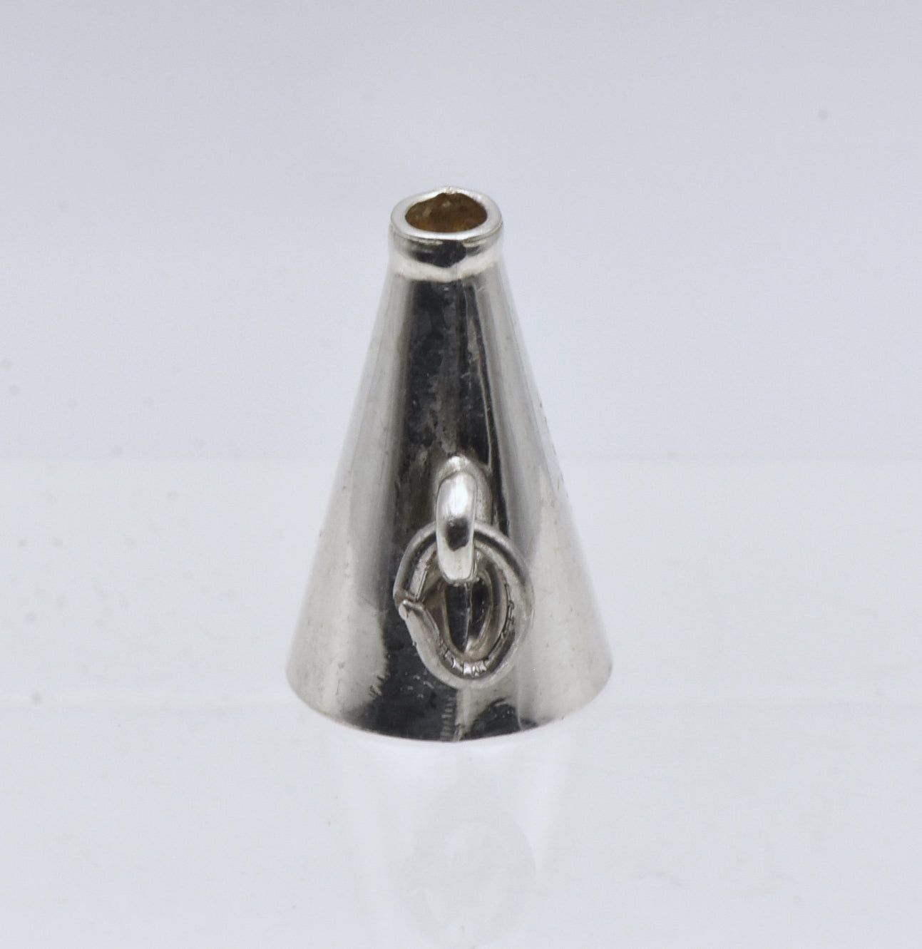 Vintage Sterling Silver Megaphone Charm
