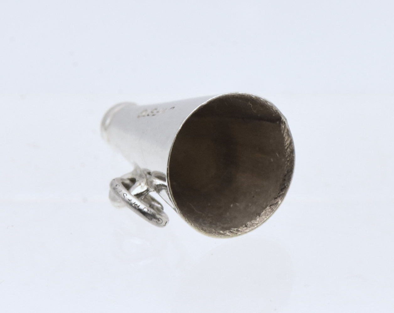 Vintage Sterling Silver Megaphone Charm