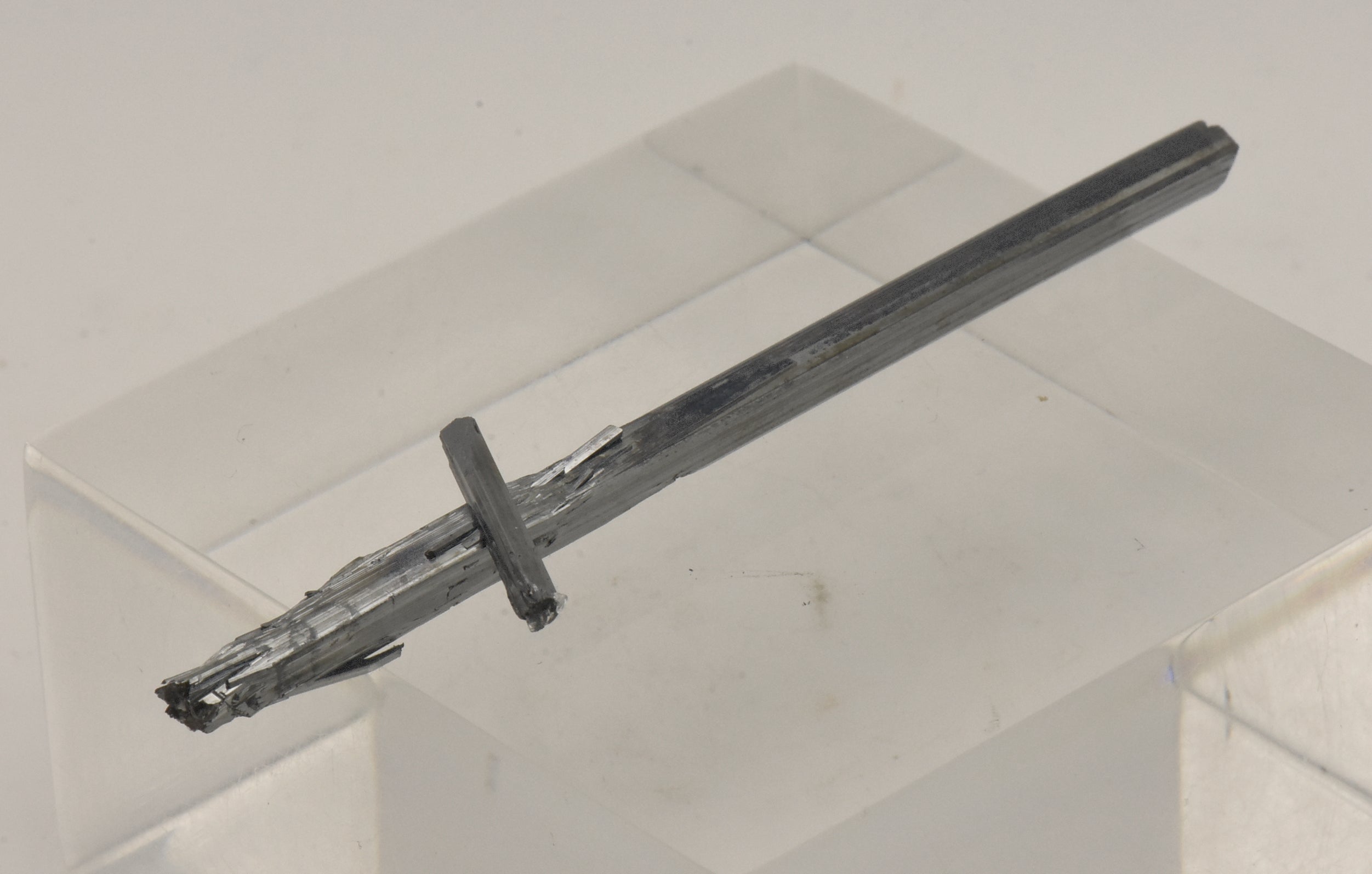 Stibnite Crystal Specimen - China