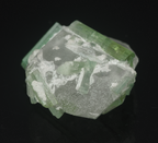 Morganite with Tourmaline Crystals Mineral Specimen - 10g