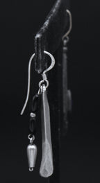 Mismatched Vintage Handmade Sterling Silver Earrings