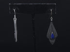 Mismatched Vintage Handmade Sterling Silver Earrings