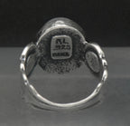 Vintage Sterling Silver Moonstone Ring - Size 7