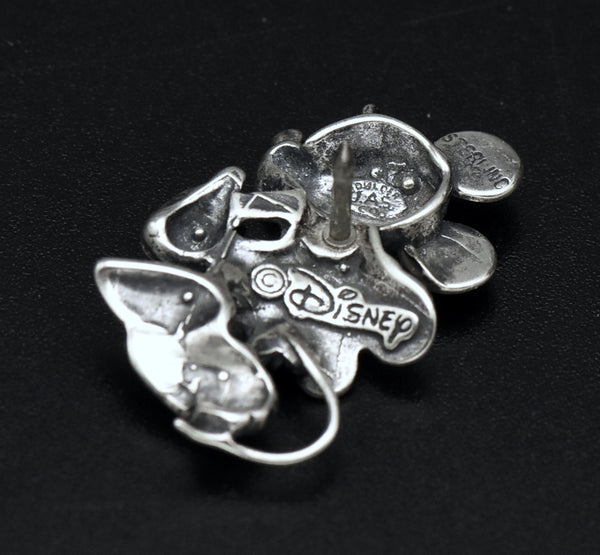Disney - Vintage Sterling Silver Minnie Mouse Lapel Pin