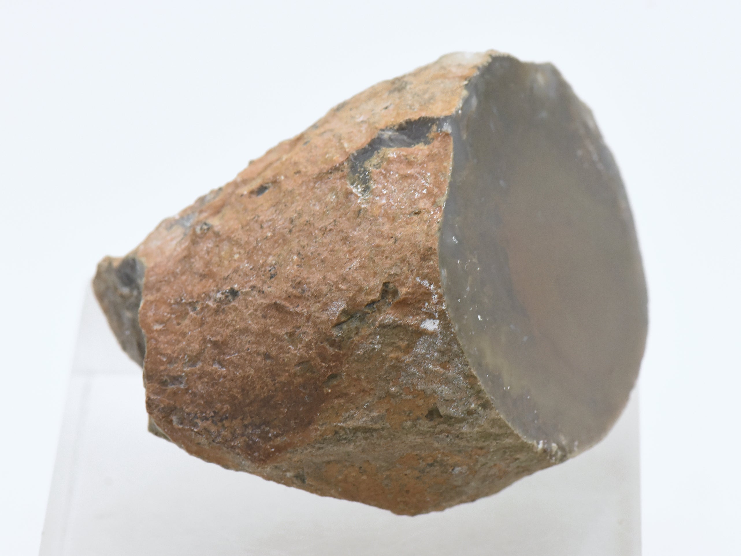 Moss Agate Partially Polished Mineral Specimen