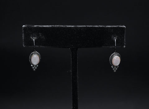Boma - Vintage Pink Mother of Pearl Sterling Silver Earrings
