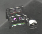 Vintage Mystic Quartz Sterling Silver Pendant