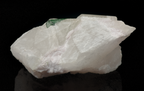 Morganite with Green Tourmaline Mineral Specimen - 70g
