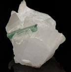 Morganite with Green Tourmaline Mineral Specimen - 70g