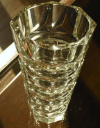 Moser - Vintage Josef Hoffman Faceted Glass Vase