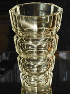 Moser - Vintage Josef Hoffman Faceted Glass Vase