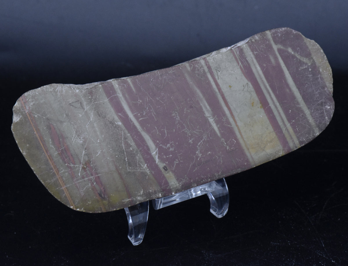 Banded Mudstone Mineral Specimen - 106g