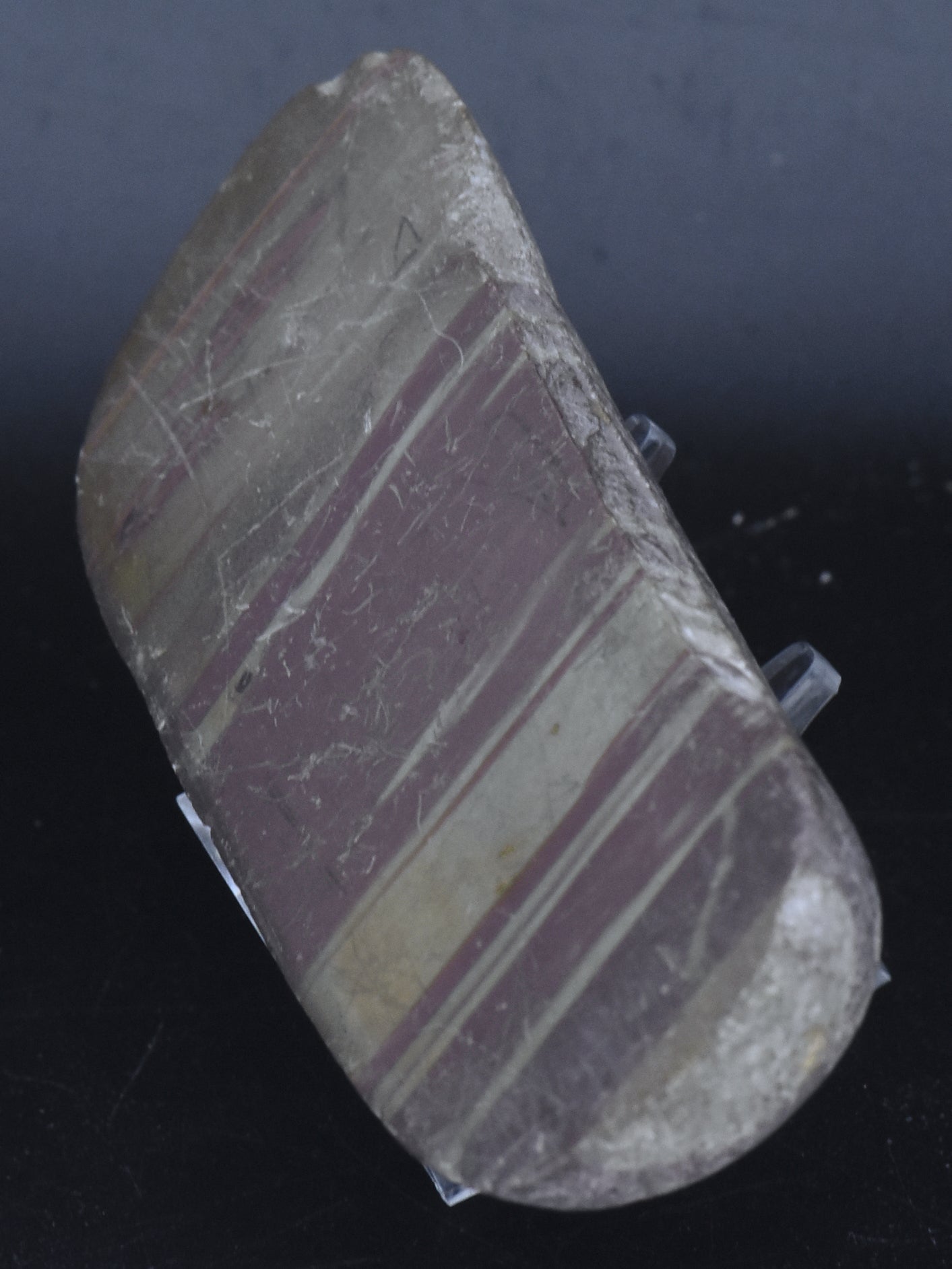 Banded Mudstone Mineral Specimen - 106g